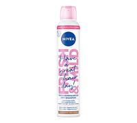 Nivea Fresh & Mild dry shampoo for medium hair tones (200 ml), extra mild dry shampoo spray with pleasant fragrance, dry hair shampoo for long-lasting freshness