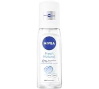 NIVEA Fresh Natural Deodorant Atomiser, Deodorant Spray without Aluminium (ACH) with Gentle Care, Antibacterial Deodorant with 48-Hour Protection & Unique Infini-Fresh Formula (75 ml)