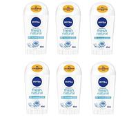 Nivea Fresh Natural Deodorant Stick Pack of 6 x 40 ml