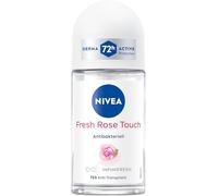 Nivea Fresh Rose Touch Roll-On Deodorant, Antiperspirant with 72-Hour Protection, Deodorant with Unique Infinifresh Formula and Rose Petal Fragrance (50 ml)