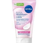 Nivea Gentle Cleansing Cream Face Wash For Dry Sensitive Skin Argan Oil Hyaluron