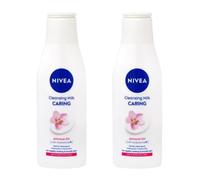 NIVEA Gentle Cleansing Milk Dry & Sensitive Skin Hydrating Care 200ml Pack Of 2