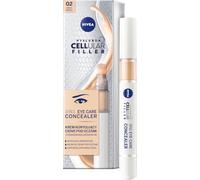 NIVEA Hyaluron Cellular Filler 3-in-1 Eye Care Concealer Agent (4 ml), Anti-Age Concealer with Hyaluron, Pen for Dark Circles, Redness and Pimples