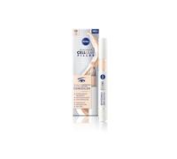 NIVEA Hyaluron Cellular Filler 3-in-1 Eye Care Concealer for Dark Circles & Fine Lines, Light Shade 01, 4 ml - Hydrating Anti-Age Eye Cream with Mineral Pigments & Hyaluronic Acid for Radiant Under-Ey