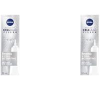 NIVEA Hyaluron Cellular Filler Anti-Age Eye Cream (15 ml), Moisturising Anti Ageing Cream for Eye Area, Powerful Hyaluronic Acid Eye Cream for Wrinkles and Dark Circles (Pack of 2)