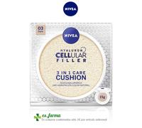 NIVEA Hyaluron Cellular Filler Cushion 3EN1 15G Acid Hyaluronic Cream Colour