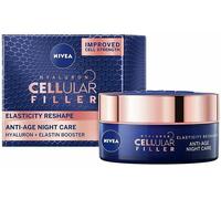 Nivea Hyaluron Cellular Filler Elasticity Reshape Anti-Age Night Cream 50ml NEW