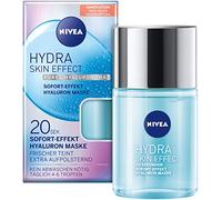 NIVEA Hydra Skin Effect 20 Seconds, Instant Effect Hyaluronic Mask, 100 ml, Face Mask to Prepare for Day and Night Cream, Mask with Pure Hyaluronic [HA],100 ml (Pack of 1)