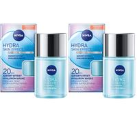 NIVEA Hydra Skin Effect 20sec Hyaluronic Face Mask Hydration 100ml (Pack Of 2)