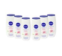 Nivea Indulgent Moisture Rose & Almond Oil Shower Cream 250ml X 6