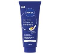 NIVEA Intensive Moisture Dry Skin Hand Cream, 100 ml | Nourishing Cream with Almond Oil and Shea Butter, Daily Intensive Moisturising Lotion for Dry Skin, 24-Hour Protective Care