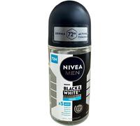 NIVEA Invisible Antiperspirant Deodorant for Men in Fresh Black & White, 3 Bott