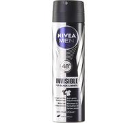 Nivea Invisible Black & White For Men Deo Spray 150 ml