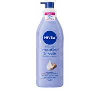 NIVEA Irresistibly Smooth Body Lotion, 400ml. 72H Hydration for Soft, Smooth Skin with Pure Hyaluron & Shea Butter.