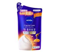 Nivea Japan - Cream Care Double Rich Moisture Body Wash Italian Premium Honey - 340ml Refill