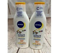 Nivea Kids Protect and Sensitive Sun Lotion with SPF 50+Very High 2x 200 ml