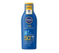 NIVEA Kids Protect & Care SPF50+ Sun Cream 200ml Very High Protection 5in1