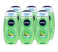 Nivea Lemongrass & Oil Nourishing Shower Gel Pack of 6 x 250 ml