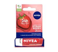 Nivea Lip Balm - Fruity Shine STRAWBERRY -Pack of 1 by Nivea