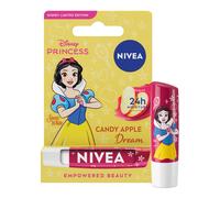 NIVEA Disney Princess Snow White Limited Edition Dream Candy Apple Lip Balm (4.8g), Unique Disney Princess Inspired Lip Balm for Kids, Contains Moisturising Shea Butter for 24 Hour Moisture