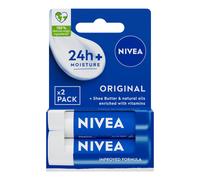 NIVEA Lip Care Twin Pack Essential 2x4.8g