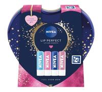 Nivea Lip Perfect 4 Piece Tin