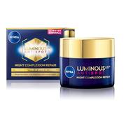 NIVEA Luminous 630 Anti Dark-Spot Night Cream (50ml), Dark-Spot Correcting Night Face Cream, Revitalises Skin Complexion with Hyaluronic Acid