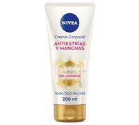 NIVEA Luminous 630 Anti-Streaks and Stains Body Cream (1 x 200 ml) NIVEA Anti-Stretch Mark Cream for Even Skin Tone, Moisturiser for the Body with 48 Hours of Moisture