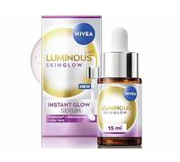 NIVEA Luminous 630 Even Glow Serum with Thiamidol 15ml, Serum for Face with Niacinamide and Aloe Vera, Refines Pores and Hydrates for Clear and Glowing Skin