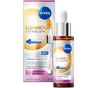 NIVEA Luminous 630 Even Glow Serum with Thiamidol 30ml, Serum for Face with Niacinamide and Aloe Vera, Refines Pores and Hydrates for Clear and Glowing Skin