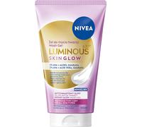 Nivea Luminous Skin Glow Face Wash Gel 2% AHA Aloe Guarana 150ml