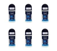Nivea Men 72h Fresh Active Infinifresh Roll On Deodorant 50ml, Pack of 6