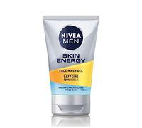 2xNIVEA Men Skin Energy Face Wash Gel Cleanser Caffeine Revitalises Tired 100ml