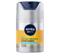 NIVEA MEN Active Energy Moisturising Face Gel (50 ml), Invigorating Moisturiser for Men Infused with Vitamins, Men's Skin Care Essentials