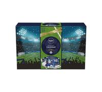 NIVEA MEN Advent Calendar 2022 Gift Set (24 Pieces), Men Gift Set Includes Men's Moisturiser, Face Wash, Shower Gel, Aftershave Balm, Lip Balms, Anti-perspirants and More