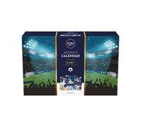 NIVEA MEN Advent Giftset, Advent Calendar 2021 for Men with 24 NIVEA MEN Products, Christmas Grooming Kit, Football Themed Gift Set with Men's Toiletries