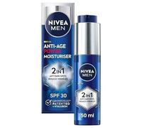 Anti-Age 2in1 Power Moisturiser (50ml), With SPF 30, Luminous 630, and Hyaluronic Acid for Sun Protection, Dark Spot Prevention, and Younger-Looking