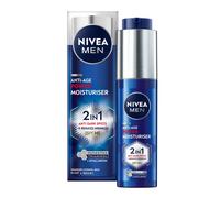 Anti-Age 2in1 Power Moisturiser (50ml), With SPF 30, Luminous 630, and Hyaluronic Acid for Sun Protection, Dark Spot Prevention, and Younger-Looking
