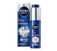 Anti-Age 2in1 Power Moisturiser (50ml), With SPF 30, Luminous 630, and Hyaluronic Acid for Sun Protection, Dark Spot Prevention, and Younger-Looking