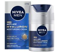 Nivea Men Anti Age Face Cream Hyaluronic SPF15 Moisturiser Anti Wrinkle 50ml