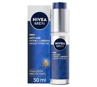 MEN Hyaluron Face Gel 50 ml Anti Wrinkle Face Moisturiser for Men Face Moisturiser with Hyaluronic Acid Mens Moisturiser Firms Skin and Instantly