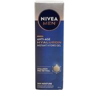 MEN Hyaluron Face Gel 50 ml Anti Wrinkle Face Moisturiser for Men Face Moisturiser with Hyaluronic Acid Mens Moisturiser Firms Skin and Instantly