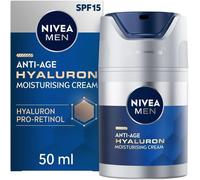 NIVEA MEN Anti-Age Hyaluron SPF15 Moisturising Cream 50ml Anti-Wrinkle Face Crea