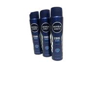 NIVEA MEN Anti-Perspirant Deodorant Spray, Cool Kick, 48 Hours Deo, 250ml