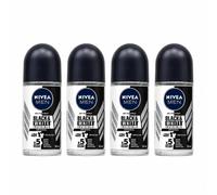 NIVEA MEN Invisible Black & White Anti-Perspirant Deodorant Roll On 50ml