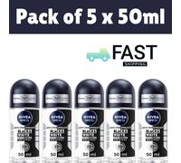NIVEA MEN Black & White Original Anti-Perspirant Roll On 50 ml Men's Deodorant