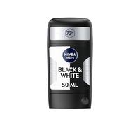 NIVEA MEN - Black & White Original Masculin Stick - Deodorant for Men, 72H Antiperspirant for Armpits - 5-in-1 Protection Against Stains & Irritation - Derma Active - For All Skin Types - 50ml