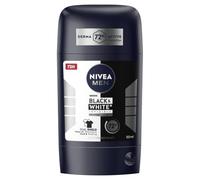 NIVEA MEN - Black & White Original Masculin Stick - Deodorant for Men, 72H Antiperspirant for Armpits - 5-in-1 Protection Against Stains & Irritation - Derma Active - For All Skin Types - 50ml