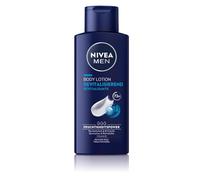 Nivea Men Body Lotion Revitalising, Non-Greasy Body Cream with Vitamin E, Fast Absorbing and Refreshing Body Milk for Normal Skin (250 ml)