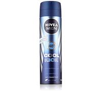 Nivea Men Cool Kick Antiperspirant Deodorant Spray, Pack of 2 x 150 ml